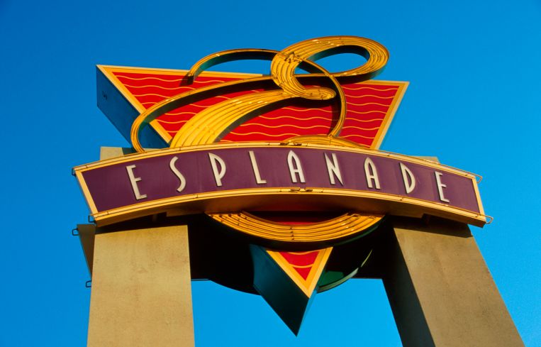 Esplanade Sign.