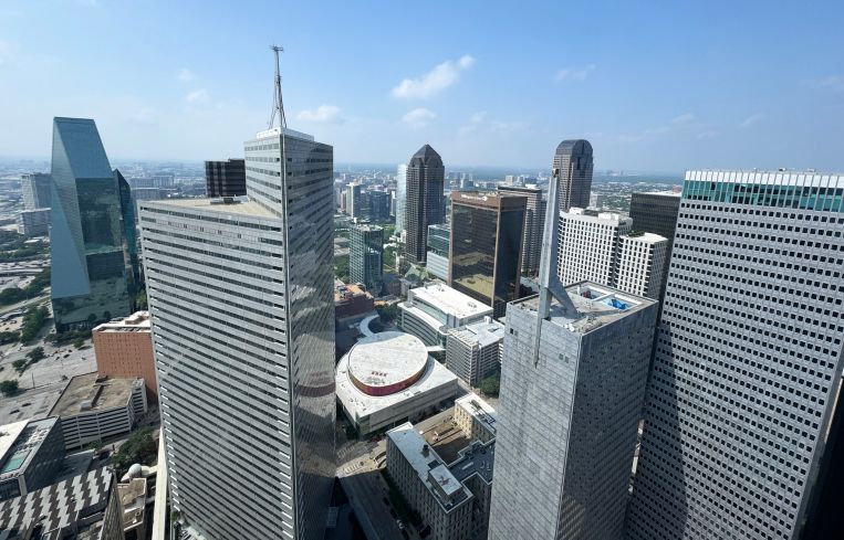 Downtown Dallas.