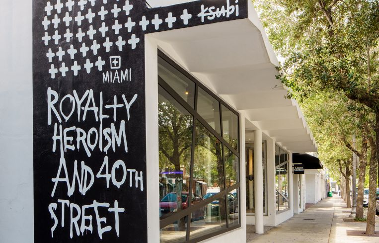 Exterior of Ksubi at 74 NE 40th Street, Miami.