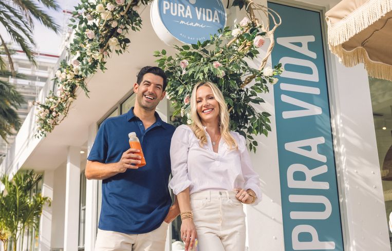 Omer and Jennifer Horev of Pura Vida Miami.