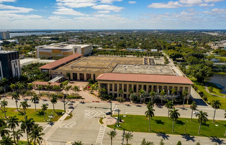 Palm Beach County Convention Center.