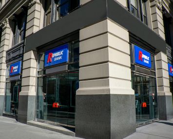 Republic Bank branch.