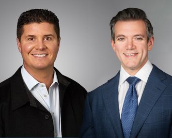 Robert Trent (left) and Mike Gontar.