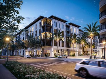 A rendering for the Bayside Sarasota development project. 