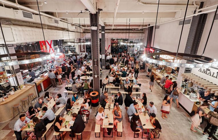 Interior of Urbanspace Vanderbilt.