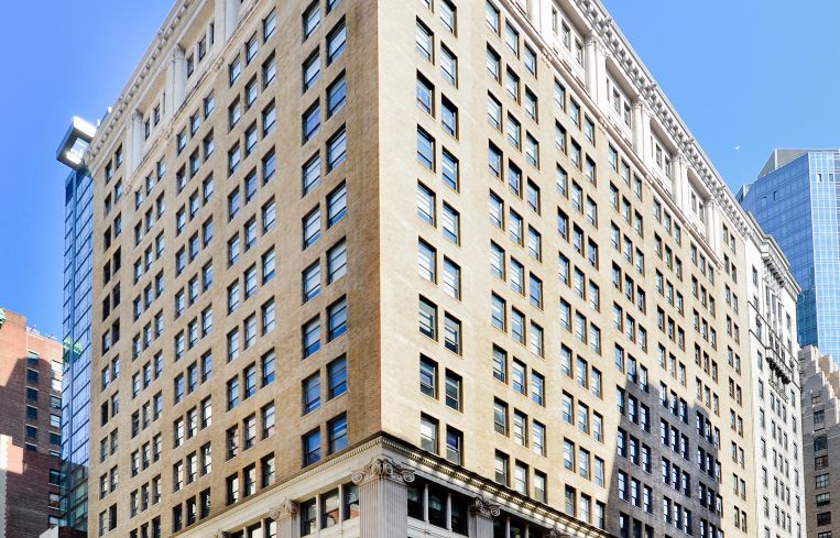 An office building in Manhattan.