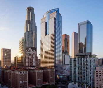 The 1.4 million-square-foot Gas Company Tower in Downtown Los Angeles.