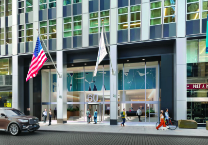 Rendering of 60 Broad Street.