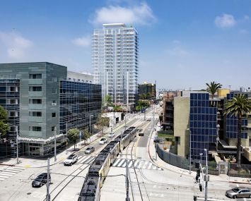 A rendering of 601 Colorado Avenue, Santa Monica.
