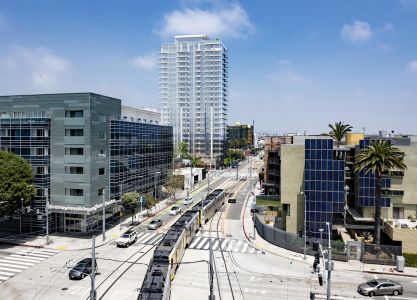 A rendering of 601 Colorado Avenue, Santa Monica.