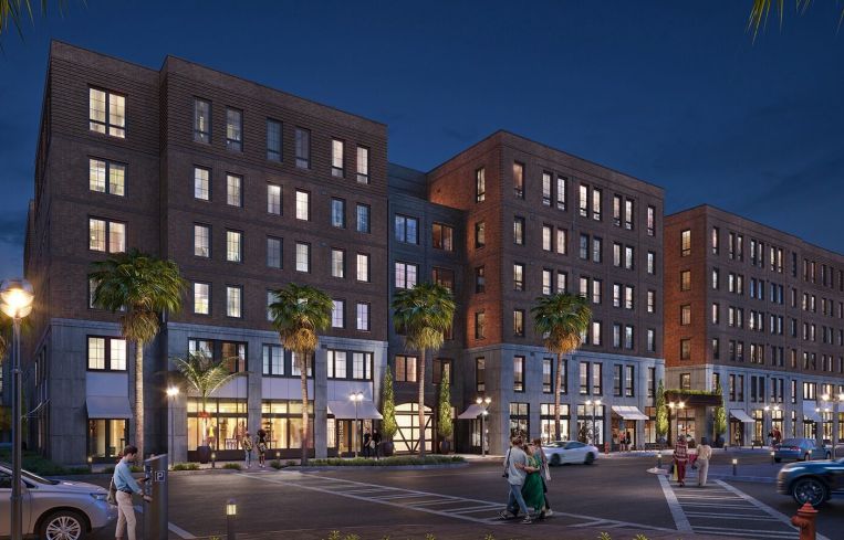 A rendering of Ann Street Lofts at 111 Ann Street in Savannah, Ga.