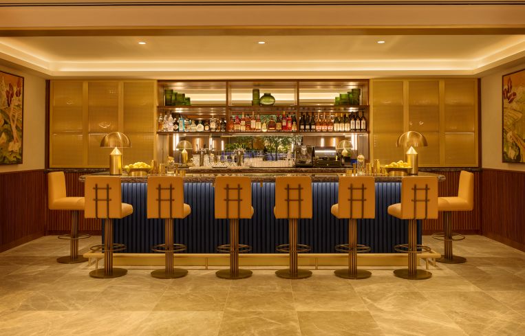 The Atrium Bar at the Paramount Club.
