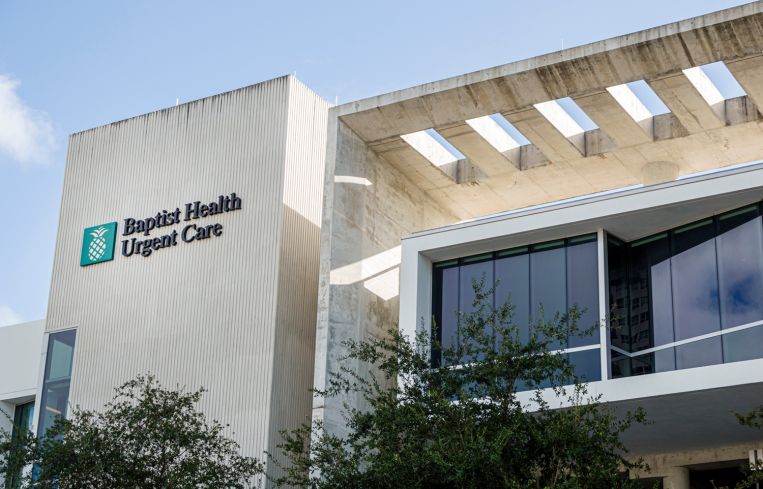 A Baptist Health Urgent Care center.