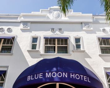 Blue Moon Hotel in Miami Beach, Florida.