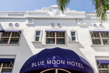Blue Moon Hotel in Miami Beach, Florida.