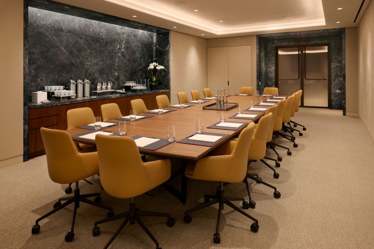 Private Board Room available at the Paramount Club.