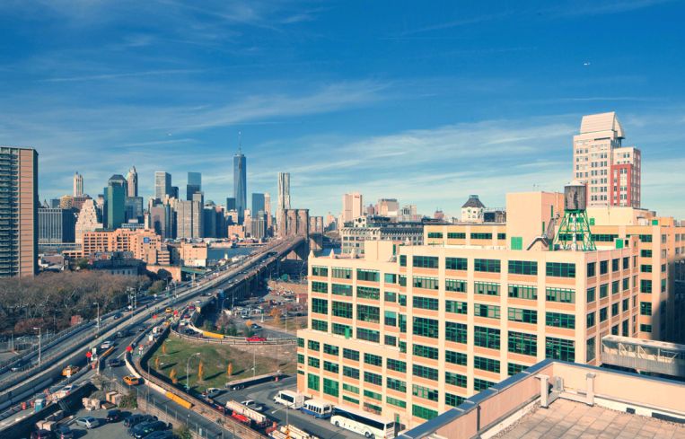 RFR and Kushner Companies' Five building campus in Dumbo Heights.