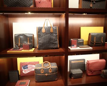 Goyard at Bergdorf Goodman.