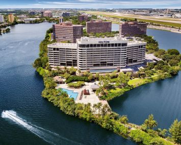 Hilton Miami Airport Blue Lagoon.