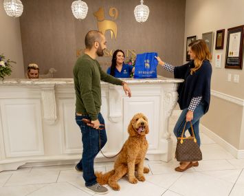 K9 Resorts Luxury Pet Hotel front desk