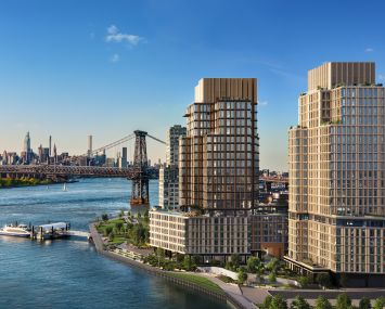 Residential towers in Brooklyn.