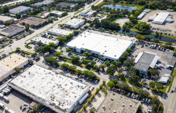 Pompano Industrial Center aerial