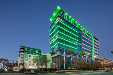 Rendering of Sunroad Centrum I, an office complex in San Diego.