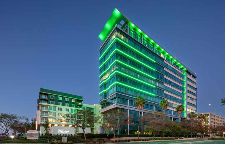 Rendering of Sunroad Centrum I, an office complex in San Diego.