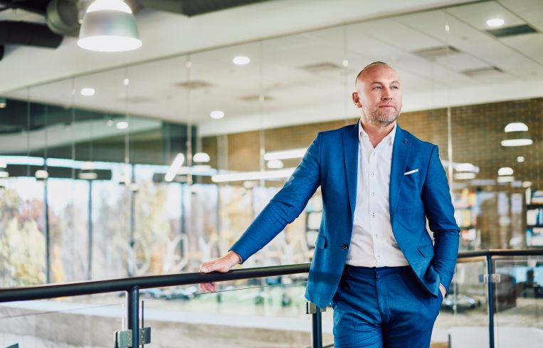 Innovative Solutions CEO Justin Copie.