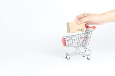 online shopping and delivery concept