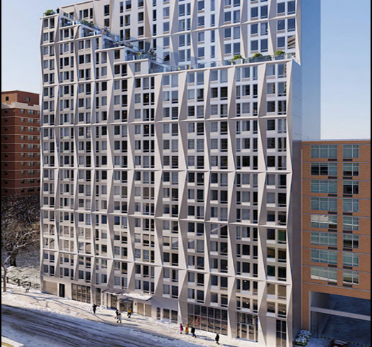 Rendering of 101 Fleet Place.