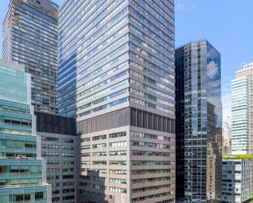 An office tower in Manhattan.