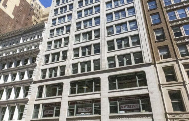 An office building in Manhattan.