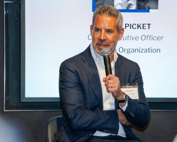 David Picket speaks during the keynote interview at Commercial Observer's State of Multifamily Forum on June 18, 2024.