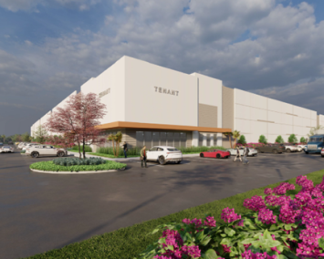 Rendering of Egret Point Logistics Center in Boynton Beach, Fla.