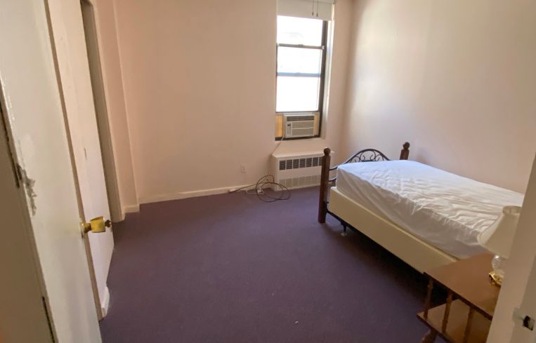 The Brooklyn building came with a dormitory-style floor plan.