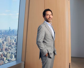 Ralph Rosenberg, global head of real estate of KKR, at KKR offices at 30 Hudson Yards.