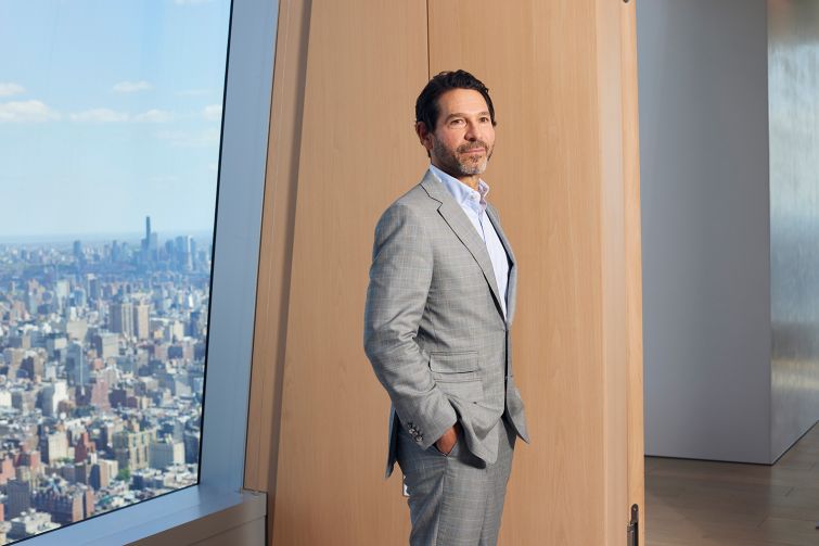 Ralph Rosenberg, global head of real estate of KKR, at KKR offices at 30 Hudson Yards.