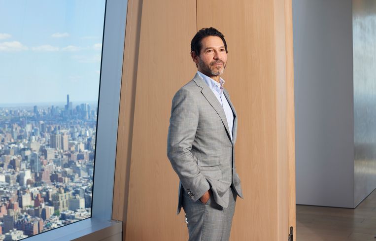 Ralph Rosenberg, global head of real estate of KKR, at KKR offices at 30 Hudson Yards.