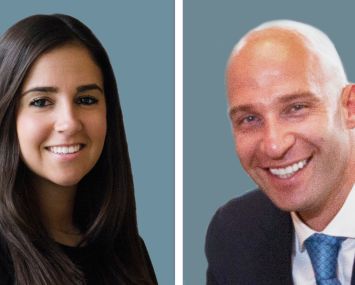 Taylor Scheinman (left) and Ben Friedland of CBRE.