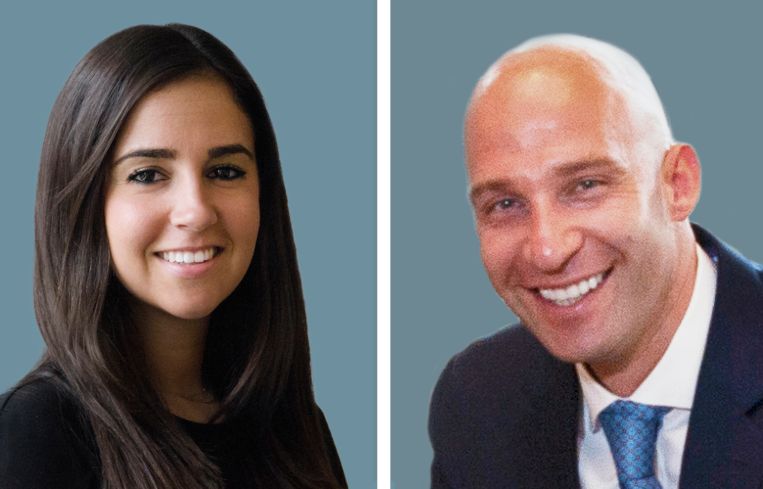 Taylor Scheinman (left) and Ben Friedland of CBRE.