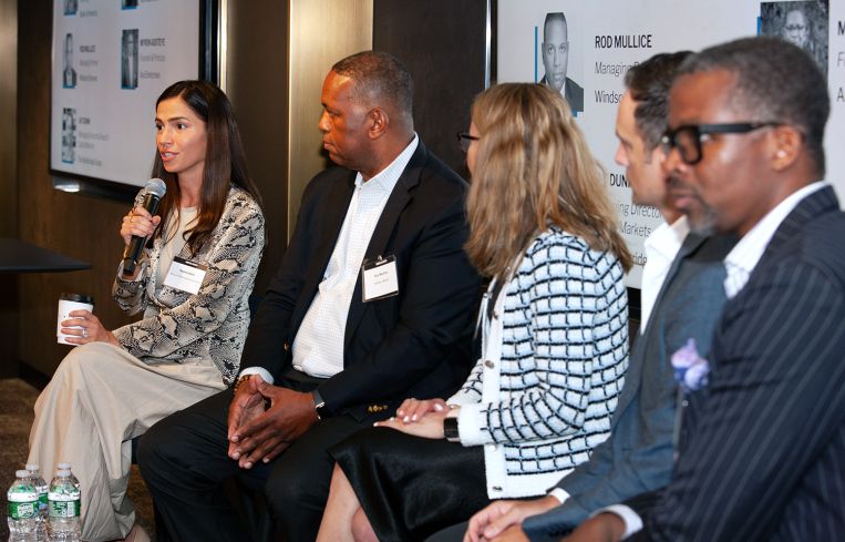 Teodora Zobel speaks during a panel on workforce housing at Commercial Observer's State of Multifamily Forum on June 18, 2024.