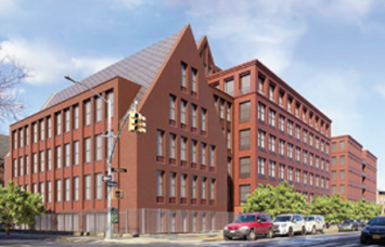 Rendering of Mason Gray, a 158-unit residential property in Brooklyn’s Crown Heights neighborhood.