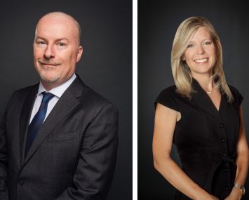 Gavin Middleton and Christine Mosholder.