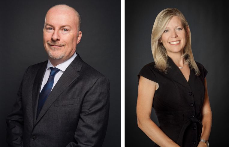 Gavin Middleton and Christine Mosholder.