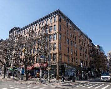 A multifamily building in the East Village.
