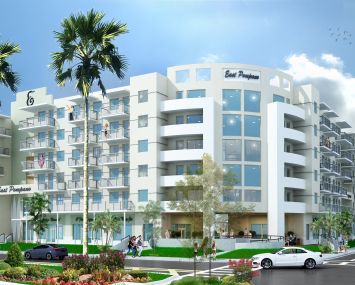 A previous rendering for the 228-unit Aviara East Pompano development in Pompano Beach, Fla.
