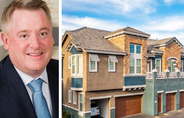 KeyBank head of Commercial Mortgage Group and one of Axiom Properties' three Wisconsin multifamily complexes.