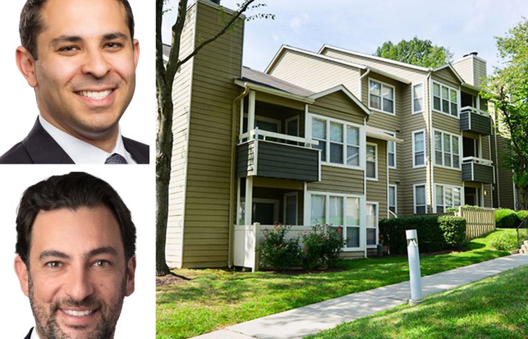 Greystone's Dan Sacks and Alex Basile and Autumn Town Center apartments, Columbia, Md.