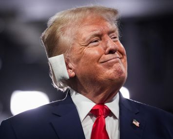 Republican presidential candidate, former U.S. President Donald Trump.